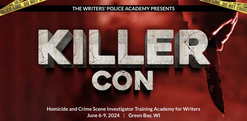 Banner for the Writers' Police Academy Killer Con 