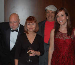 At 2014 Edgars with Reed Farrel Coleman, Jess Lourey and Walter Mosley