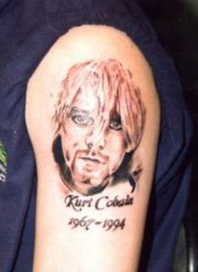 Kurt Cobain Tattoo