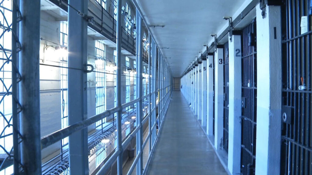 Picture of a corridor in a jail